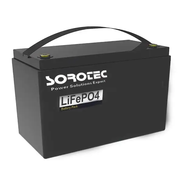 Акумуляторна батарея (АКБ) Sorotec LiFePO4 12.8V/100Ah 1280Wh 